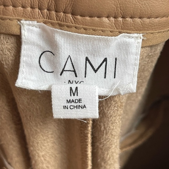 CAMI NYC Adene Vegan Leather Pant in Cortado - Picture 6 of 12